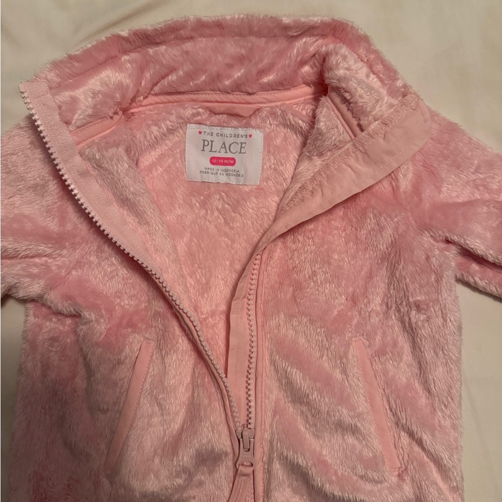 The Children's Place Soft Pink Fleece Jacket